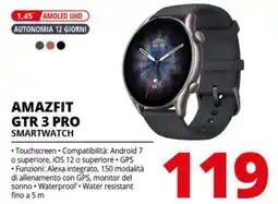 Comet AMAZFIT GTR 3 PRO SMARTWATCH offerta