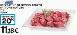 Coop Spezzatino di bovino adulto fattorie natura offerta