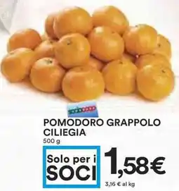 Coop Pomodoro grappolo ciliegia offerta