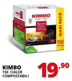 Comet Kimbo 150 cialde compostabili offerta