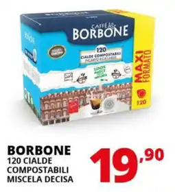 Comet Borbone 120 cialde compostabili miscela decisa offerta