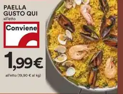 Coop Paella gusto qui all'etto offerta