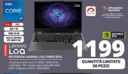 Comet Lenovo LOQ NOTEBOOK GAMING LOQ 15IRX9 85IX offerta