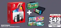 Comet Nintendo switch oled + custodia a scelta offerta