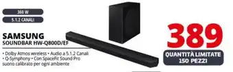 Comet SAMSUNG SOUNDBAR HW-Q800D/EF offerta