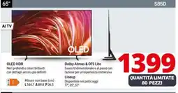 Comet SAMSUNG OLED 65" S85D offerta