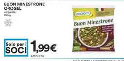 Coop Buon minestrone orogel surgelato, offerta