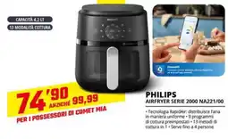 Comet PHILIPS AIRFRYER SERIE 2000 NA221/00 offerta