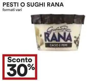 Coop Pesti o sughi rana formati vari offerta