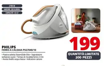 Comet PHILIPS FERRO A CALDAIA PSG7040/10 offerta