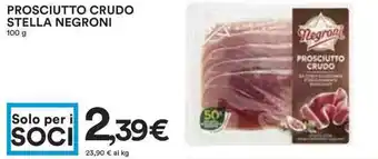 Coop Prosciutto crudo stella negroni offerta