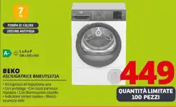 Comet BEKO ASCIUGATRICE BMEUTS372A offerta