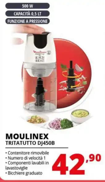 Comet MOULINEX TRITATUTTO DJ450B offerta