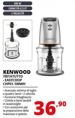 Comet KENWOOD TRITATUTTO - EASYCHOP CHP61.100WH offerta