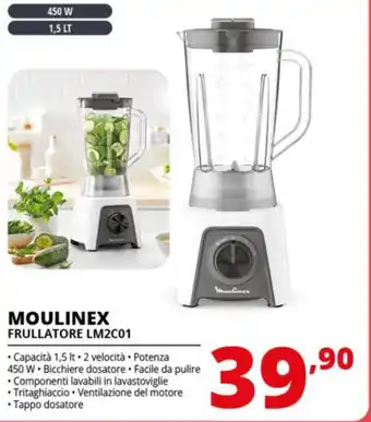 Comet MOULINEX FRULLATORE LM2C01 offerta