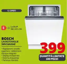 Comet BOSCH LAVASTOVIGLIE SMV24AX04E offerta