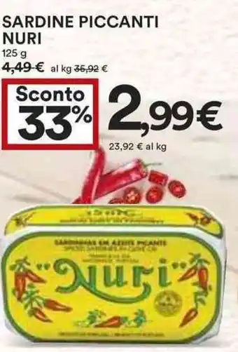 Coop Sardine piccanti nuri offerta