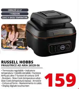 Comet RUSSELL HOBBS FRIGGITRICE AD ARIA 26520-56 offerta