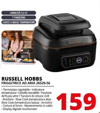 Comet RUSSELL HOBBS FRIGGITRICE AD ARIA 26520-56 offerta