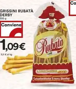 Coop Grissini rubatà derby offerta