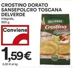 Coop Crostino dorato sansepolcro toscana delverde integrale, offerta