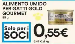 Coop Alimento umido per gatti gold gourmet offerta