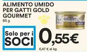 Coop Alimento umido per gatti gold gourmet offerta