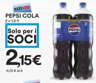 Coop Pepsi cola offerta