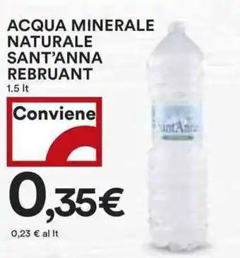 Coop Acqua minerale naturale sant'anna rebruant offerta