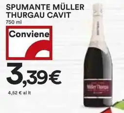 Coop Spumante müller thurgau cavit offerta