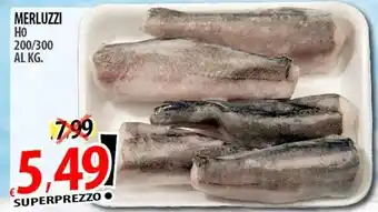 Il Genio Supermercato Merluzzi ho 200/300 offerta