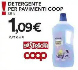 Coop Detergente per pavimenti coop offerta