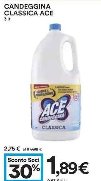 Coop Candeggina classica ace offerta