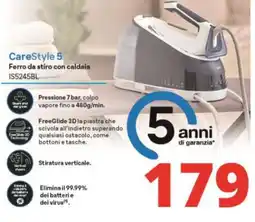 Comet BRAUN CareStyle 5 Ferro da stiro con caldaia IS5245BL offerta