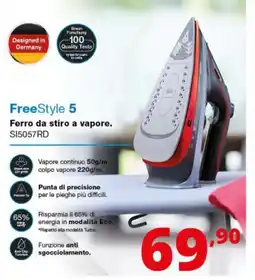 Comet FreeStyle 5 Ferro da stiro a vapore. S15057RD offerta