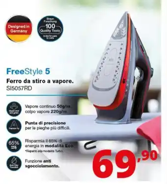 Comet FreeStyle 5 Ferro da stiro a vapore. S15057RD offerta