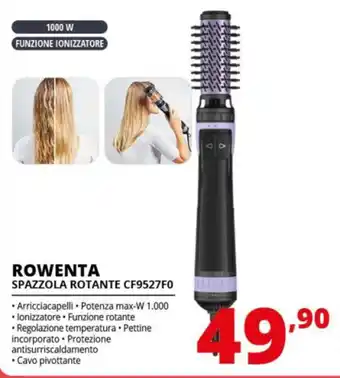 Comet ROWENTA SPAZZOLA ROTANTE CF9527F0 offerta