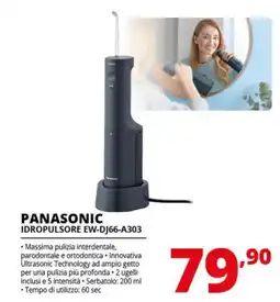 Comet PANASONIC IDROPULSORE EW-DJ66-A303 offerta