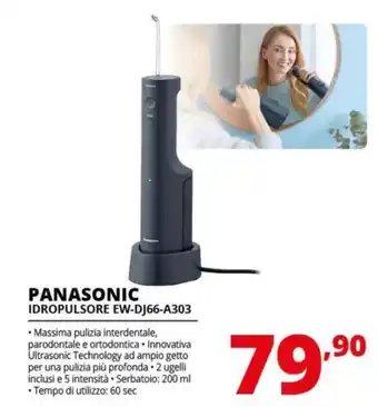 Comet PANASONIC IDROPULSORE EW-DJ66-A303 offerta