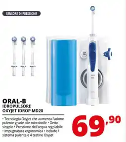 Comet ORAL-B IDROPULSORE OXYJET IDROP MD20 offerta