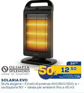 Euronics OLIMPIA SPLENDID SOLARIA EVO offerta