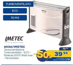 Euronics IMETEC 4034/IMETEC offerta