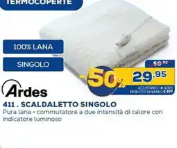 Euronics TERMOCOPERTE Ardes 411. SCALDALETTO SINGOLO offerta