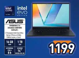 Unieuro ASUS VIVOBOOK S 14 (S5406SA-QD070W) COPILOT+ offerta