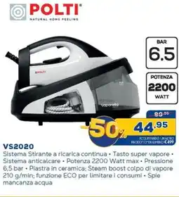 Euronics POLTI VS2020 offerta