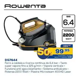 Euronics Rowenta DG7644 offerta