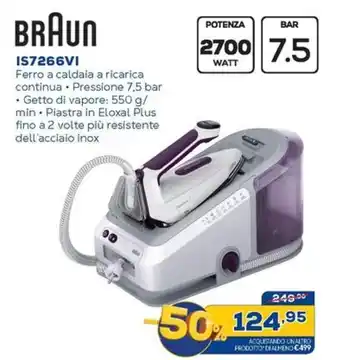 Euronics BRAUN IS7266VI offerta