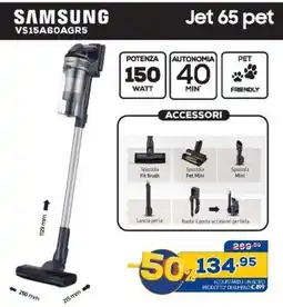 Euronics SAMSUNG VS15A60AGR5 offerta