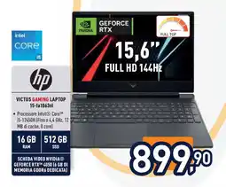 Unieuro hp VICTUS GAMING LAPTOP 15-fa1063nl offerta