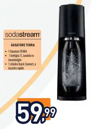 Unieuro sodastream GASATORE TERRA offerta